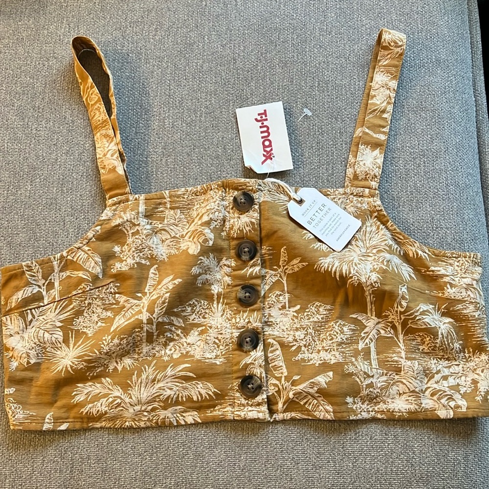 American Eagle | Tropical Tank Top